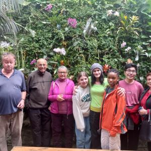 Intergenerational Program Trip to Butterfly Conservatory