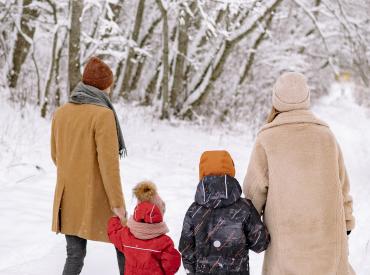 Family in Winter