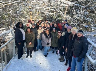 picture of people outside 