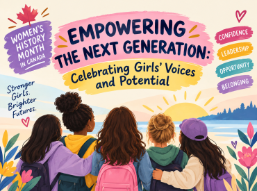 picture of girls and empowerment statement